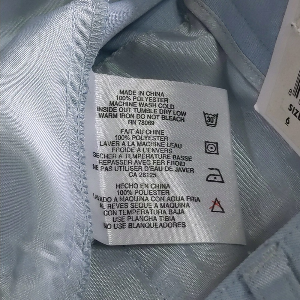 Ashworth Light Blue Golf Shorts - Picture 5 of 9